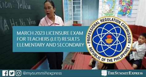 FULL RESULTS: March 2023 LET teachers board exam list of passers, t.